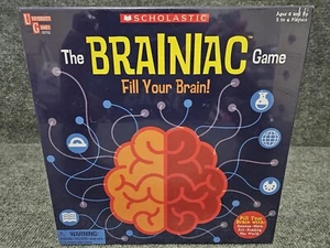 Scholastic THE BRAINIAC Game Fill Your Brain - Picture 1 of 4