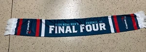 2024 NCAA Men’s Final Four Souvenir Scarf UConn Alabama NC State Purdue - Picture 1 of 12