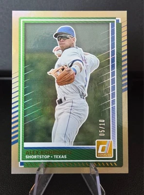 Alex Rodriguez 2025 Panini Donruss #87 Gold Foil /10 A-Rod - Image 1 of 2