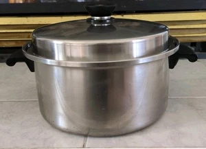 Amway Queen Suppentopf - 18/8 Edelstahl, mit Griffen, Deckel - 5,5 Quart - Hergestellt in den USA - Bild 1 von 14