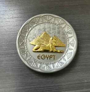 Ägypten Pyramide Landschaft Tourist Reise Souvenir 3D Kühlschrankmagnet - Bild 1 von 3