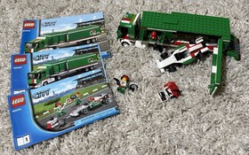 Lego City Grand Prix Truck Toy Building Set 60025