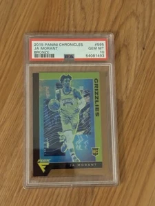 2019 Panini Chronicles Ja Morant PSA 10 Variety Bronze #595 - Picture 1 of 2