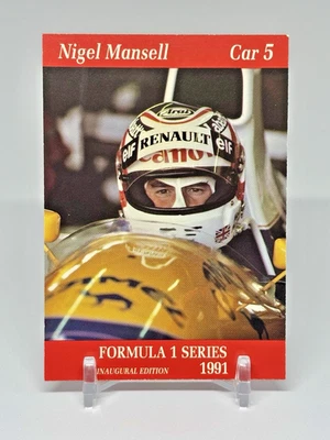 1991 Carms Formula One Nigel Mansell #15 Rookie RC HOF - Image 1 of 2