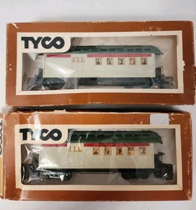 Tyco HO 1890 Auto combinate, AT&SF e Western & Atlantic con scatole - Foto 1 di 9