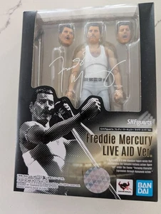 Bandai S.H. Figuarts Freddie Mercury Live Aid Ver. Queen Actionfigur US-Verkäufer - Bild 1 von 4