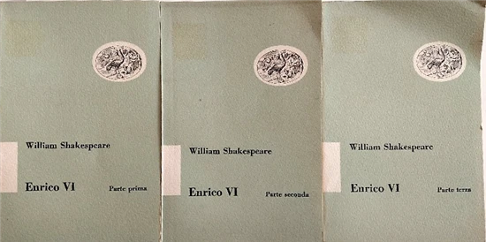 Shakespeare,William - Enrico VI.  - Immagine 1 di 1