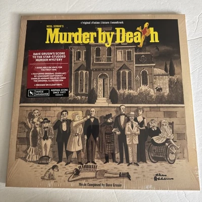 Dave Grusin-Murder By Death Soundtrack Clear Vinyl LP Varese NEW SEALED lmtd=500 - Image 1 of 3