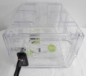 URBAN AUGUST LOCKING DUAL LOCK & KEY MEDICINE REFRIGERATOR SECURITY LOCKBOX NEW - Picture 1 of 14