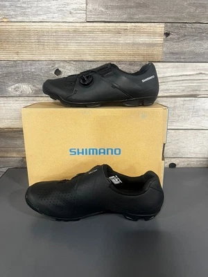 Zapato de bicicleta de montaña Shimano XC3 para hombre negro 40 AMPLIO Foto 1 de 4