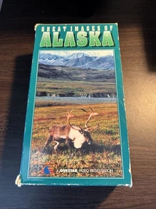 Great Images Of Alaska (1995) VHS - Nature Sightseeing Travel - 2 Tape Set - Picture 1 of 4