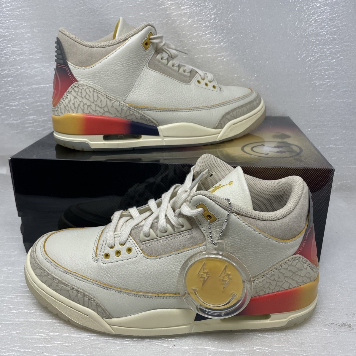 Jordan 3 Retro x J. Balvin Mid Medellin Sunset for Sale Jordan 3 Retro x J. Balvin Mid Medellin Sunset for Sale