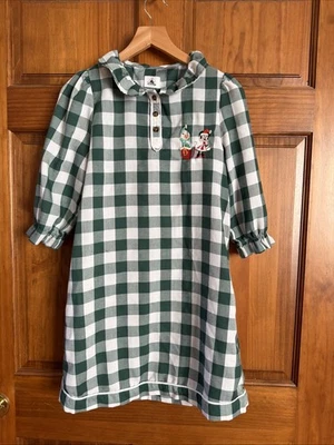 GIRLS SIZE 9/10 DISNEY STORE MINNIE MOUSE & DAISY DUCK HOLIDAY NIGHTSHIRT - Image 1 of 4