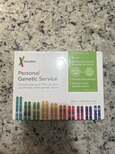 23 And Me Ancestry DNA Speichel Sammlung Kit - versiegelt abgelaufen - Bild 1 von 4