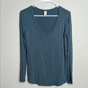 Mts Grün Langarm V Ausschnitt Small - Bild 1 von 3