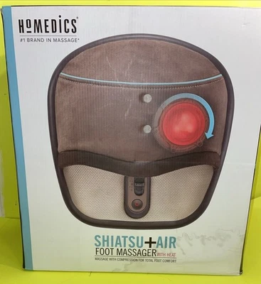 HOMEDICS SHIATSU + 气足按摩 带热量 */ 带压缩 FMS- 275H — 第 1/3 张图片