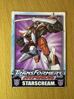 Vintage Transformers Armada, Starscream Sticker (9x6.5) - Image 1 of 2