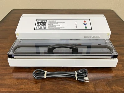 Weston Pro-2100 65-0101 Commercial Grade Stainless Vacuum Sealer 00153 Tested - Image 1 of 4