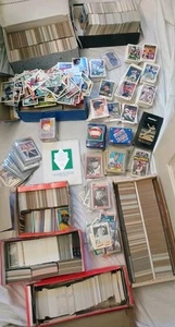 🔥️️ ENORME LOTE 👀 Tarjetas de fútbol americano de béisbol de colección años 80 90 ¡VER FOTOS! - Imagen 1 de 16