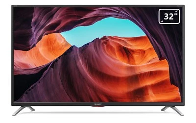 Televisore SMART TV Sharp 32" LED HD DVB-T2 HDMI Android 32FI2E NERO - Immagine 1 di 4