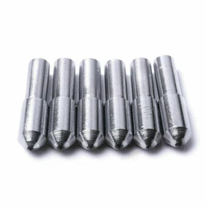 6x Cabeza Dia Muela de Muela Diamante Natural Acero Cómoda Pluma Herramienta 11mm  - Imagen 1 de 10