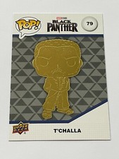 2023 Upper Deck Funko Pop Infinity Saga Gold #79 - T'Challa - Black Panther