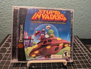 STUPID INVADERS Nuevo y Sellado de Fábrica - ORIGINAL SEGA DREAMCAST - Imagen 1 de 6