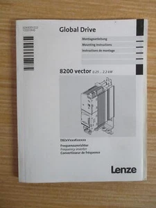Lenze EDK82EV222 Frequenzumrichter Montageanleitung 13321840 - Bild 1 von 4