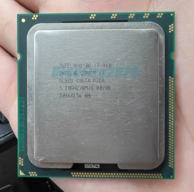 Intel Core I7-960 SLBEU 3.2GHz 4 Cores 130W LGA1366 CPU Processor 130W I7-960 - Image 1 of 4