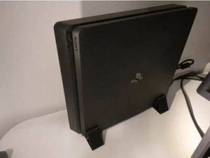 PlayStation 4 PS4 Slim 3D-Printed Vertical Stand - Black - Picture 1 of 3
