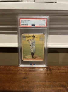 1933 Goudey  #144 Babe Ruth PSA 1 HOF Clean card - Picture 1 of 4
