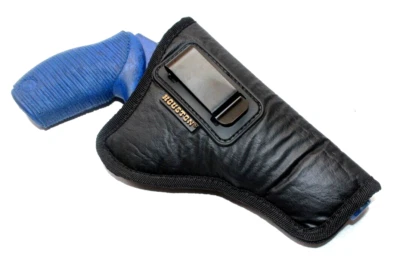HOUSTON GUN HOLSTERS Houston Eco Leather IWB Holster for Taurus Judge Public Defender 2-2.5" Revolver