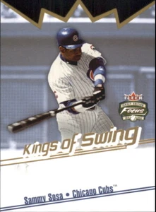 2002 Fleer Focus JE Kings of Swing #7 Sammy Sosa - NM-MT - Picture 1 of 2