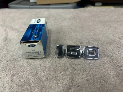 84-88 FORD E-150 ECONOMOLINE FURGONETA EMBLEMA PLACA DE IDENTIFICACIÓN d5uz1125622 OEM NOS  Foto 1 de 3