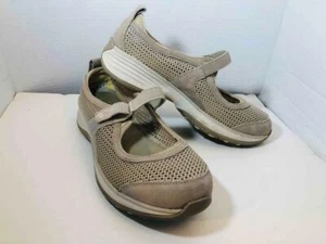 Skechers Calce Relajado Espuma Memorial Gel-Ingusados Zapatos Bronceados Malla de Cuero Cuerpo Talla 9 - Imagen 1 de 9