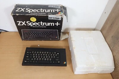 Sinclair ZX Spectrum+ Plus Personal Computer nur Konsole Originalverpackt UNGETESTET - Bild 1 von 4