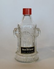 Mennen Skin Bracer after Shave Fire Hydrant Vtg Novelty Bottle Empty with Label