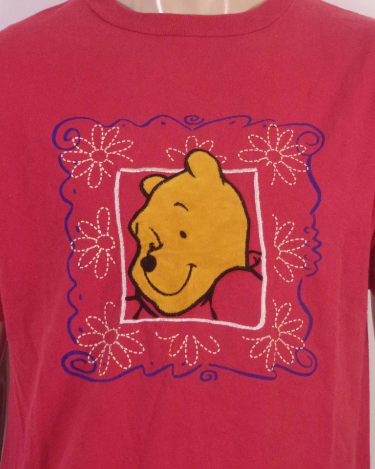 Camiseta de colección años 90 Jerry Leigh Winnie The Pooh suave difusa texturizada talla L Foto 1 de 4