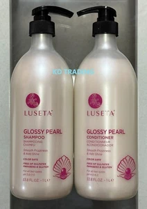 (2 Stück) LUSETA ~ GLOSSY PEARL Frizziness glättender Glanz SHAMPOO & CONDITIONER - Bild 1 von 5