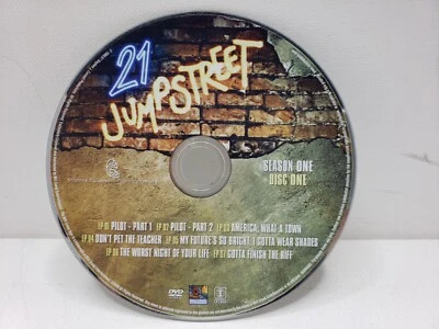 VTG 1986 87 21 Jump Street Season One DVD Disc One Episodes 1 - 7 TV Johnny Depp - Image 1 of 4