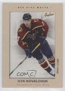 2005-06 Upper Deck Bee Hive Matte /100 Ilya Kovalchuk #4