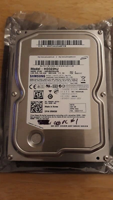 Samsung SpinPoint F1 320GB Internal SATA 7200RPM 3.5" (HD322HJ) Hard Drive HDD - Image 1 of 3