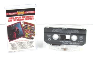 Janis Joplin/Big Brother 2 On 1 Cassette 'Pearl/Cheap Thrills' Columbia 38219 VG - Picture 1 of 4