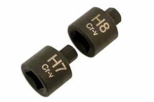 Laser Tools 5584 Hex Allen Key Socket Bit Set 7mm 8mm LL - Picture 1 of 4