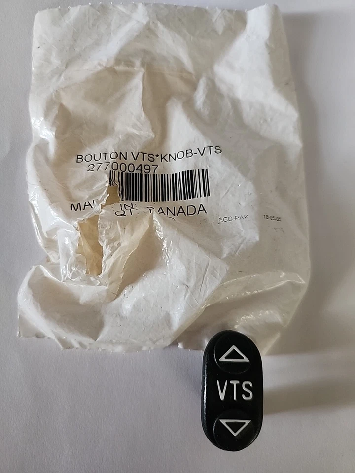 NOS Genuine Sea Doo VTS Trim Switch Button Cover P/N 277000497 OEM NEW - Изображение 1 из 1