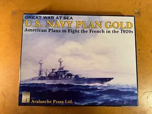Great War at Sea: U.S. Navy Plan Gold (2006) by Avalanche COMPLETE & UNPUNCHED - Picture 1 of 6