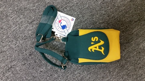 Oakland A's Athletics MLB Purse Plus Touch Phone  ID Wallet Charm 14 Gift Bag Cover