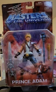 NEW VINTAGE 2002 MATTEL MOTU MASTERS OF THE UNIVERSE PRINCE ADAM HE-MAN FIGURE - Picture 1 of 6