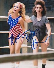 Alison Brie & Betty Gilpin signed GLOW 8x10 photo netflix