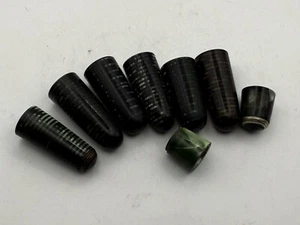 Nice Lot Of 8x Various Parker Vacumatic Fountain Pen Blind Caps - For Spares - Picture 1 of 6